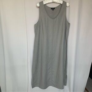 Lord & Taylor Sleeveless Linen Dress